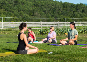Yoga at Sweetland Farm